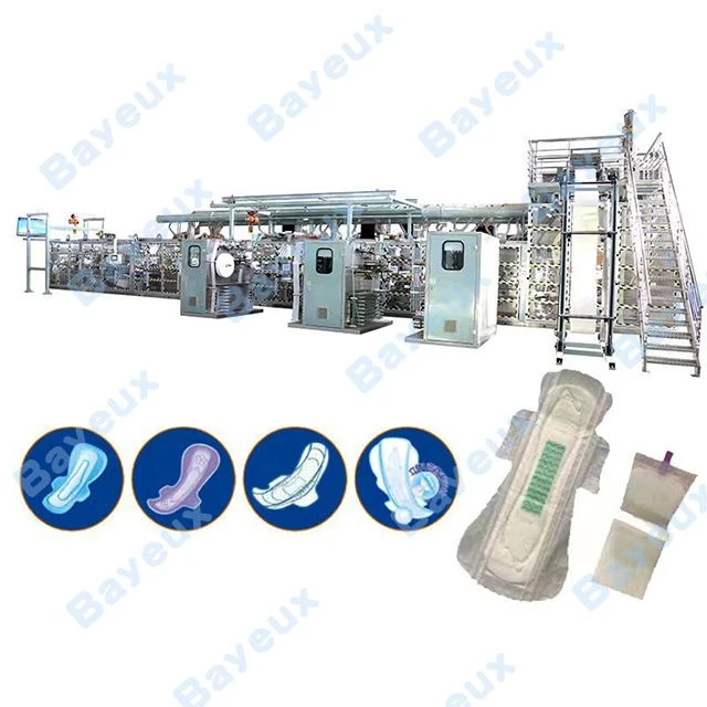 Machine automatique de serviettes hygiéniques